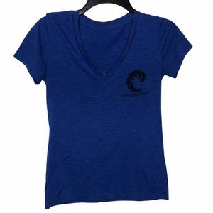 Wave riding vehicles Dog T-Shirt Blue Beach WRV